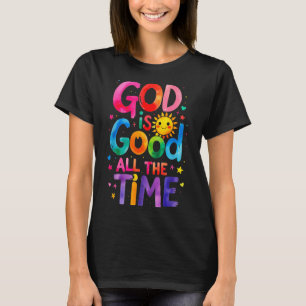 Gott ist allezeit gut Jesus Christus Christliches T-Shirt