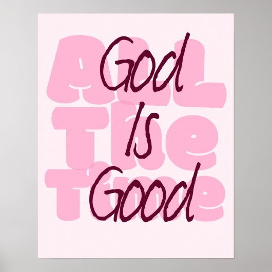 Gott ist allezeit gut poster (Vorne)