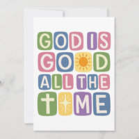 Gott ist allezeit gut Retro Glaube