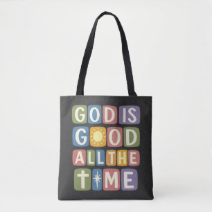 Gott ist allezeit gut Retro Glaube Tasche
