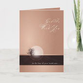 Gott ist bei dir - Sympathiekarten Karte (Vorderseite)