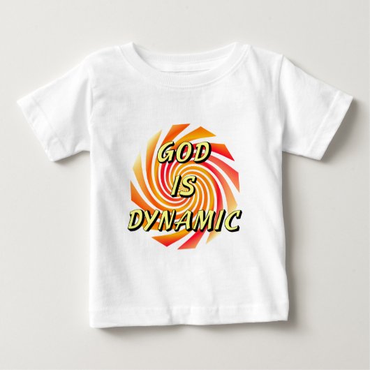 Gott ist Christlich Baby T-shirt (Vorderseite)