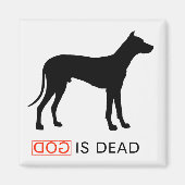 Gott ist das Tote Magnet (Vorne)