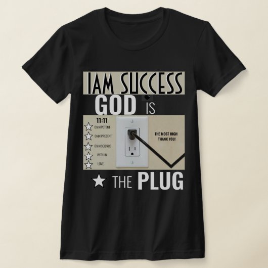 GOTT IST DER PLUG T-Shirt (Ablage )