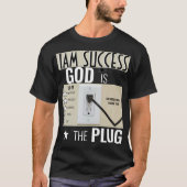 GOTT IST DER PLUG T-Shirt (Vorderseite)