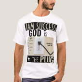 GOTT IST DER PLUG T-Shirt (Vorderseite)