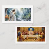 Gott ist der Schlüssel zum Himmel. Visitenkarte (Vorne/Hinten)