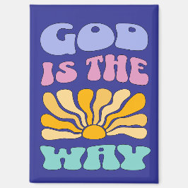 Gott ist der Weg Magnet