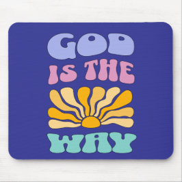 Gott ist der Weg Mousepad