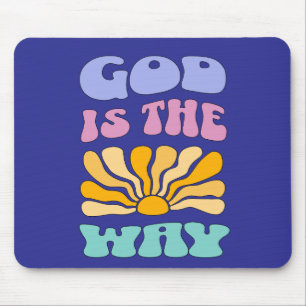 Gott ist der Weg Mousepad