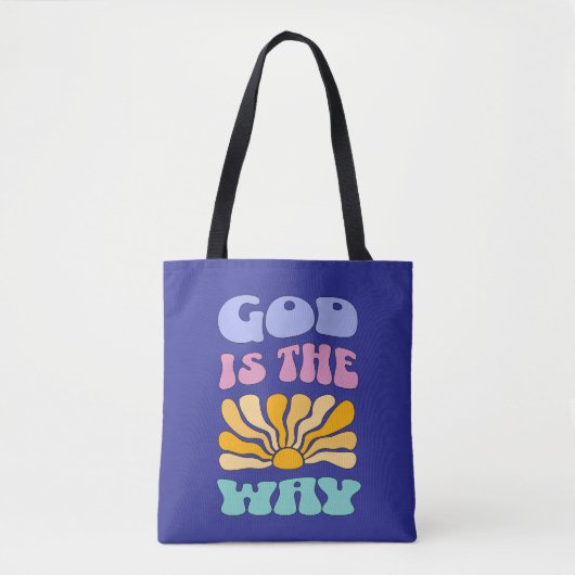Gott ist der Weg Tasche (Vorderseite)