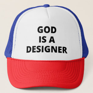Gott ist Designer Truckerkappe