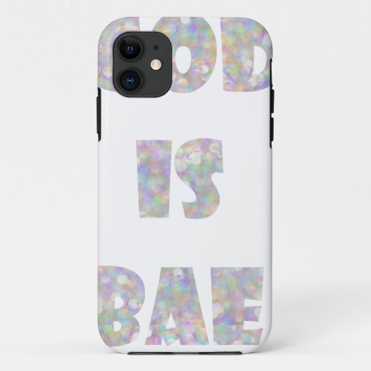 Gott ist die Basis Case-Mate iPhone Hülle (Rückseite)