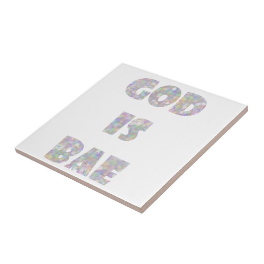 Gott ist die Basis Fliese (Seite)