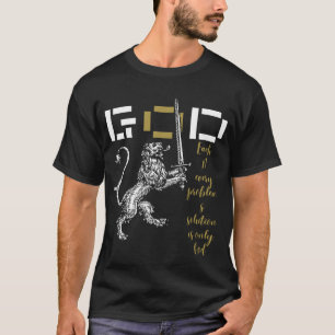 Gott ist die einzige Lösung – Glaube-getriebenes D T-Shirt