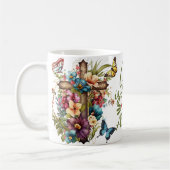 Gott ist die ganze Zeit gut - der Glaube Inspirier Kaffeetasse (Links)