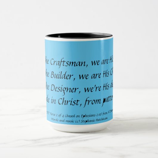 GOTT IST die Tasse Stephanie Hutchinson DICHTER (Zentrum)