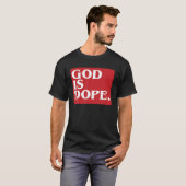 Gott ist Dope T Shirts Christliche Shirts Funny Ge (Vorne ganz)