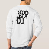 Gott ist ein DJ II T-Shirt (Rückseite)