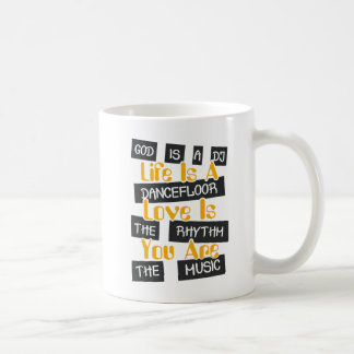 Gott ist ein DJ Kaffeetasse