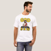 Gott ist ein DJ T-Shirt (Vorne ganz)