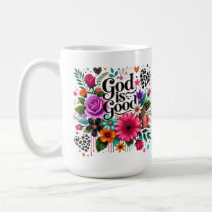 Gott ist ein guter Christlicher Glaube Kaffeetasse