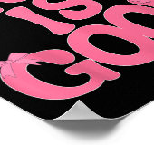 Gott ist ein guter NK Bow Christlich Jesus Frauenm Poster (Ecke)