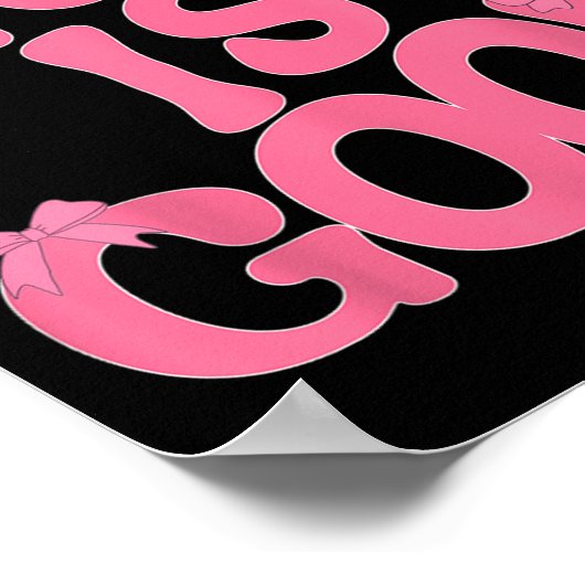 Gott ist ein guter NK Bow Christlich Jesus Frauenm Poster (Ecke)