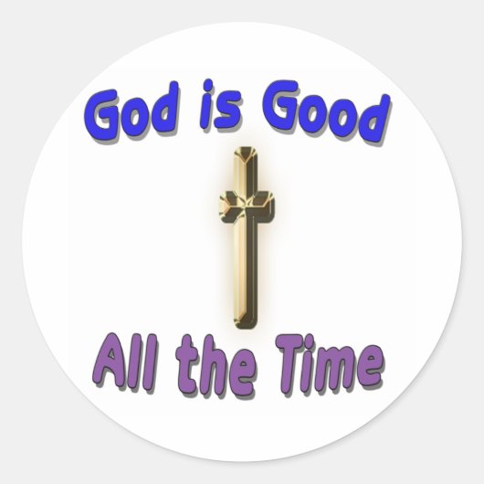 Gott ist ein guter Sticker (Vorderseite)