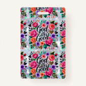 Gott ist ein gutes religiöses Christliches Geschen Ausweis (Vorderseite)