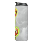 Gott ist eine gute Himmlische Botschaft Thermosbecher (Nach rechts gedreht)