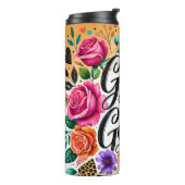 Gott ist eine gute religiöse Botschaft Thermal Tum Thermosbecher (Nach links gedreht)