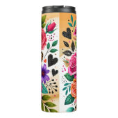 Gott ist eine gute religiöse Botschaft Thermal Tum Thermosbecher (Rückseite)