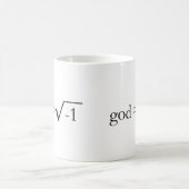 Gott ist eingebildet kaffeetasse (Mittel)