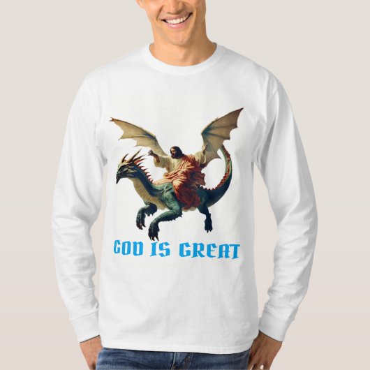 Gott ist groß T-Shirt (Vorderseite)