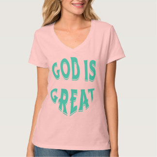 Gott ist großartig, Christliches Shirt, christlich T-Shirt