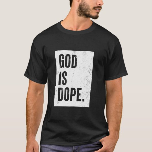 Gott ist großartig T-Shirt (Vorderseite)