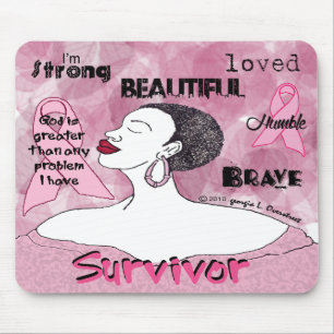 Gott ist größer als jedes mögliches Problem, da Mousepad