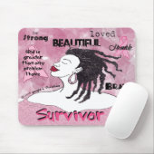 Gott ist größer als jedes mögliches Problem, das Mousepad (Mit Mouse)