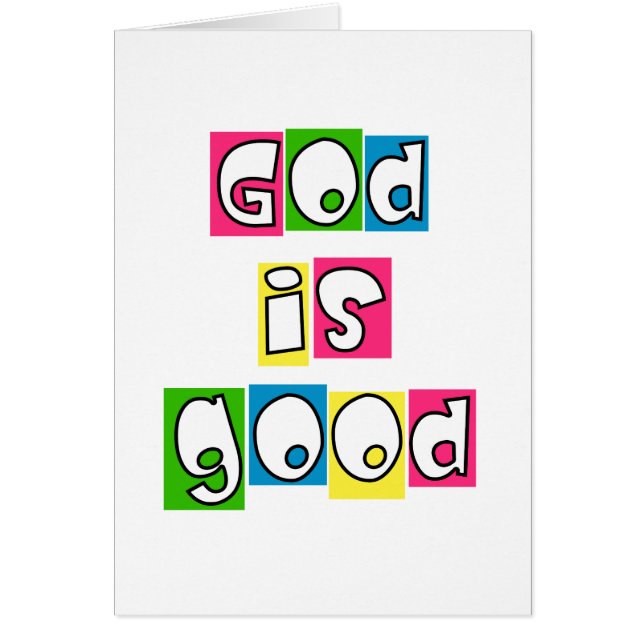 Gott ist gut (Vorne)