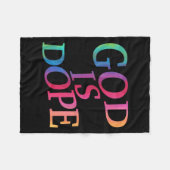 Gott ist gut Christlich Jesus Sohn Schwester Brude Fleecedecke (Vorderseite (Horizontal))