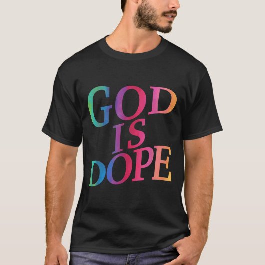 Gott ist gut Christlich Jesus Sohn Schwester Brude T-Shirt (Vorderseite)