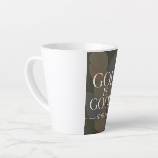GOTT IST GUT | Christlich Milchtasse (Linke Ecke)