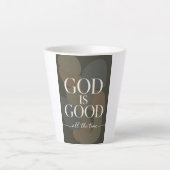 GOTT IST GUT | Christlich Milchtasse (Vorderseite)