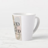 GOTT IST GUT | Christlich Milchtasse (Rechte Ecke)