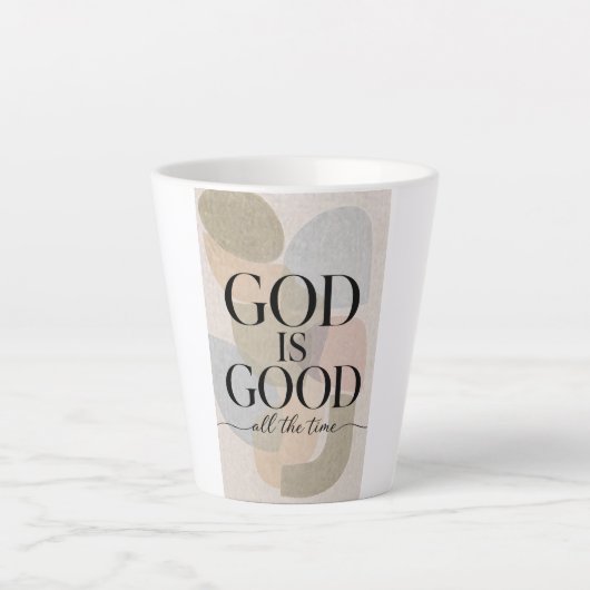 GOTT IST GUT | Christlich Milchtasse (Vorderseite)
