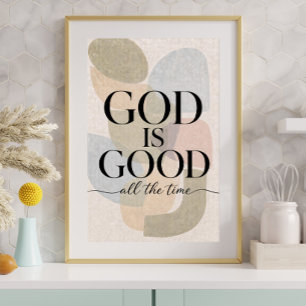 GOTT IST GUT Christlich Poster
