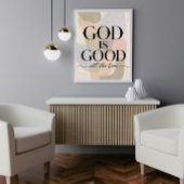 GOTT IST GUT | Christlich Poster
