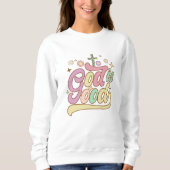 Gott ist gut Jesus Sweatshirt (Vorderseite)
