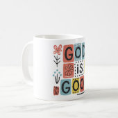 Gott ist gut kaffeetasse (Vorderseite Links)